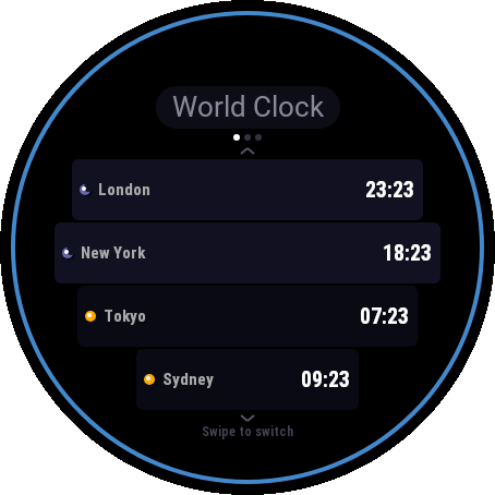 World Clock · Screenshot 0