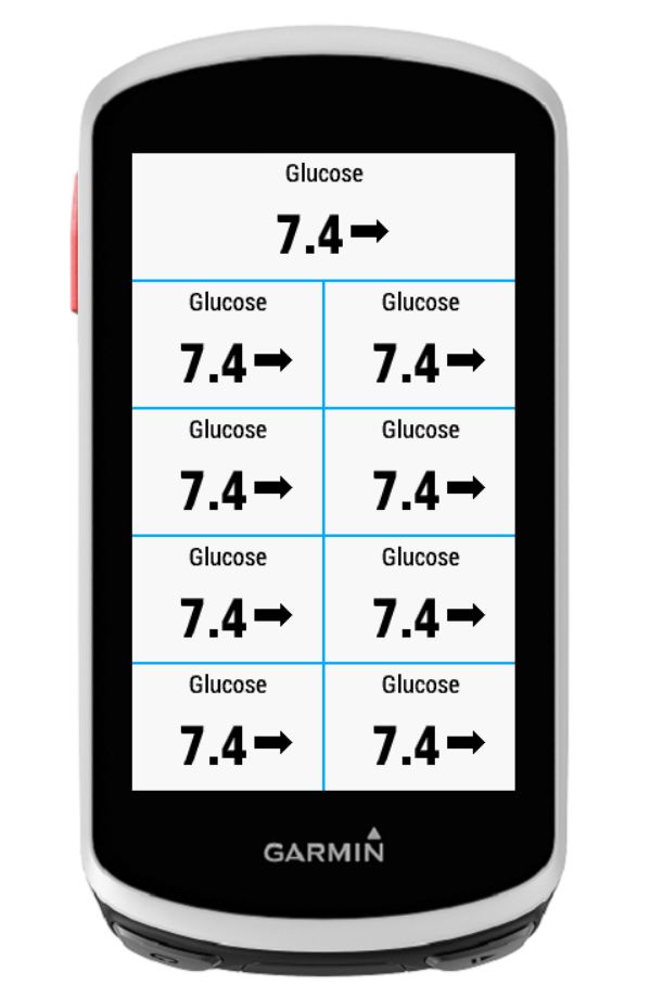 Dex CGM Data Field screenshot 1