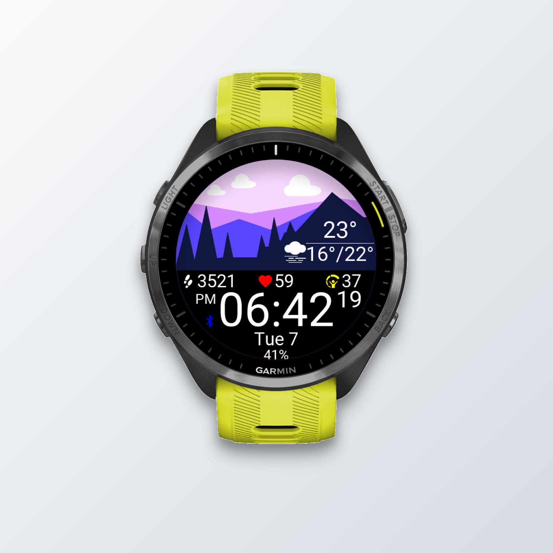 Luminpeak: 优雅意境 AMOLED 表盘 · Screenshot 2
