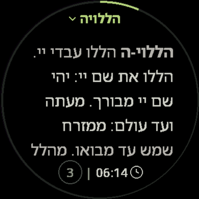 הושענות · Screenshot 2
