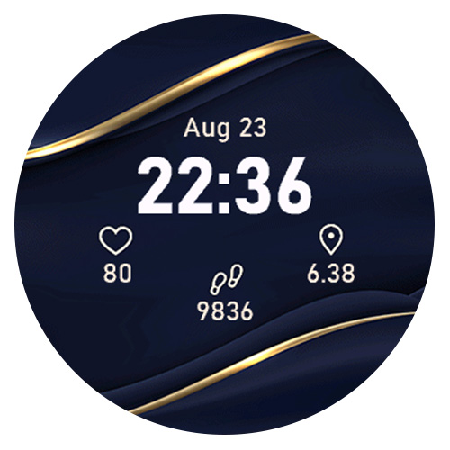 Gold Luxury Blue · Screenshot 1