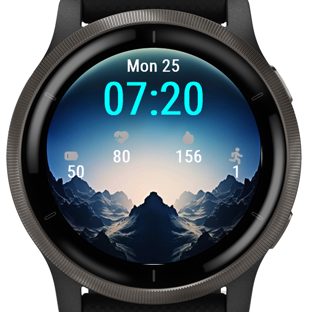 Gradient Mountains · Screenshot 2
