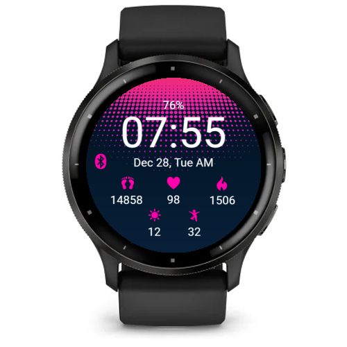 Porthos G009 Garmin watch face preview
