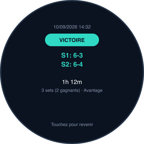 Padel Score · Screenshot 2