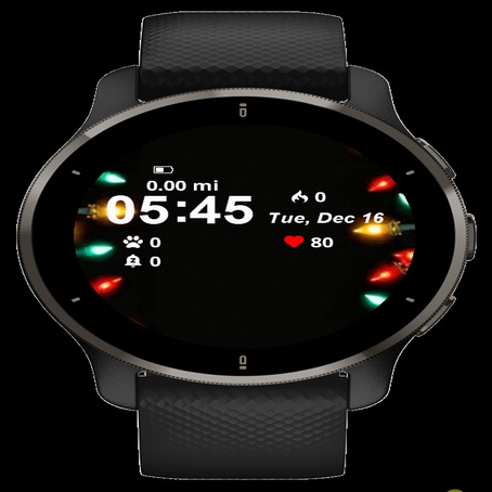 Christmas Lights Black · Screenshot 2