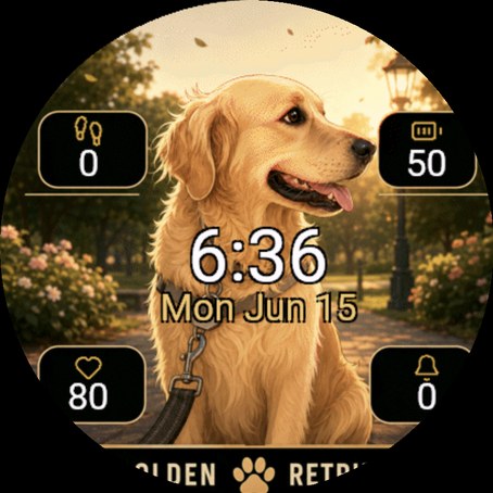 Pawsitive Vibes – Golden Retriever · Screenshot 1
