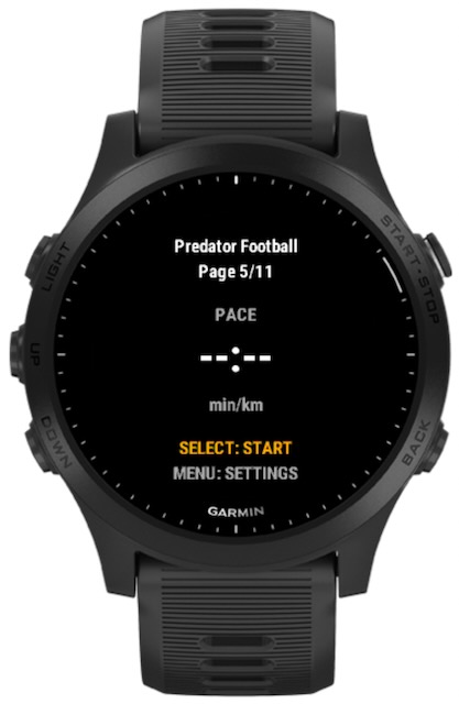 Predator Football App · Screenshot 1