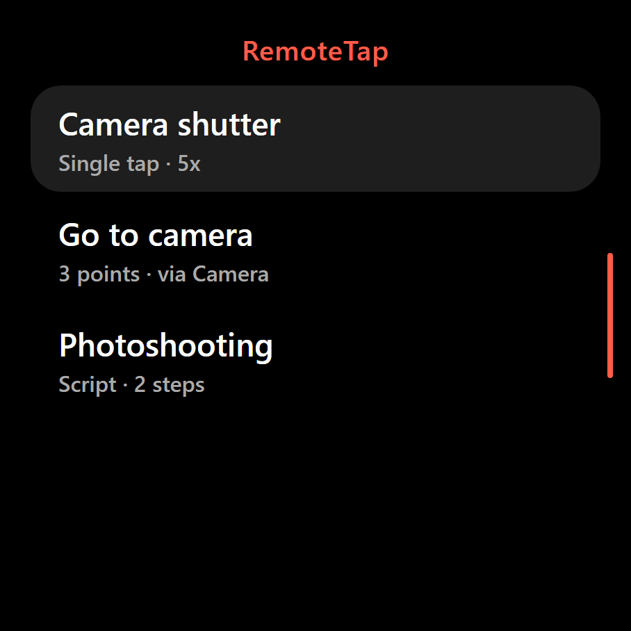 RemoteTap · Screenshot 3