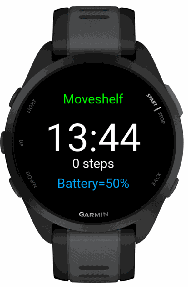 MoveshelfEveryday-Garmin · Screenshot 0
