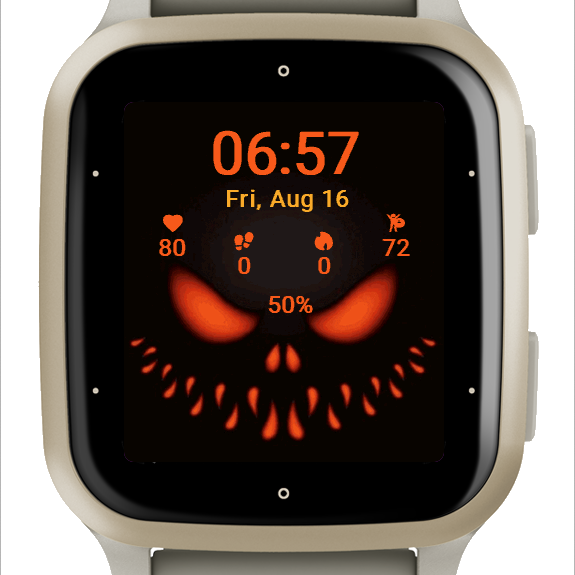 Demon Glow watch face screenshot 4