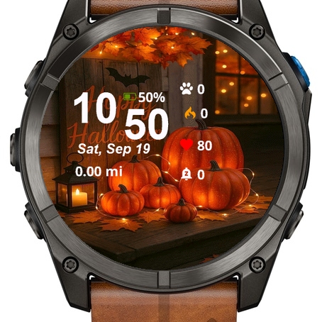 Close Up Pumpkins Lanterns Ground · Screenshot 1