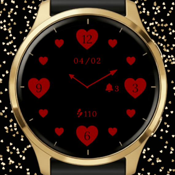 Valentine Classic - Celebration Watch Face 4