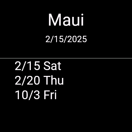 Sojourn - Show trip itinerary · Screenshot 0