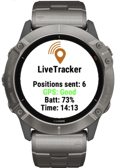 LiveTracker · Screenshot 2