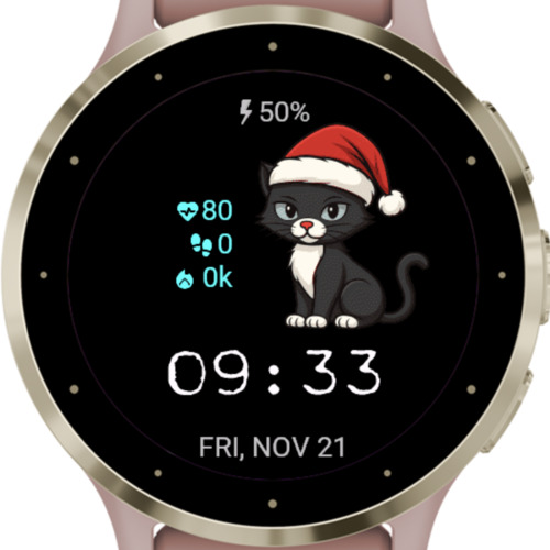 Dynamic Christmas Cat · Screenshot 1