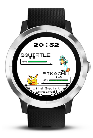 PokeWatch watch face screenshot 2
