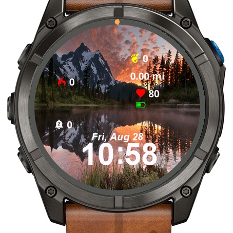View Mountains Reflected Water · Screenshot 1
