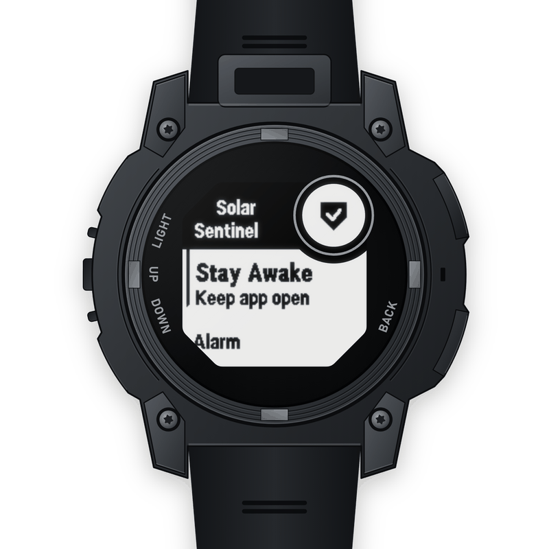Solar Sentinel – Sunrise & Sunset Alarm · Screenshot 1