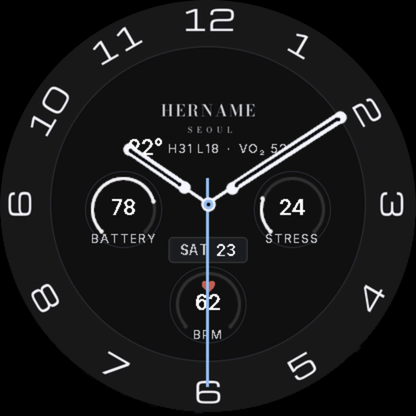 HERNAME CHRONO - Luxury Analog Chronograph · Screenshot 3