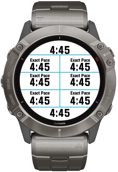 Exact Pace Datafield (1 second steps) screenshot 1