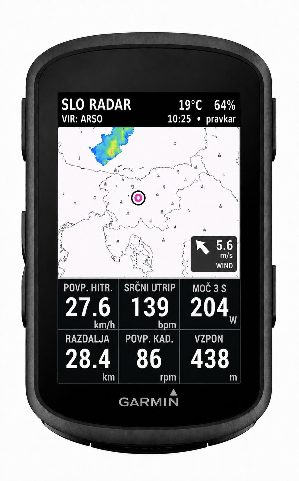 SLO Radar + WIND · Screenshot 4