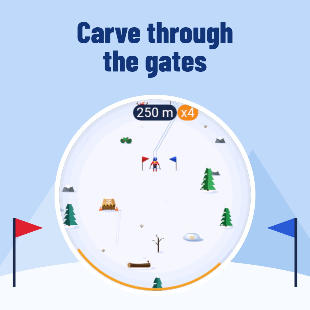 Ski Game: Yeti Chase · Screenshot 0