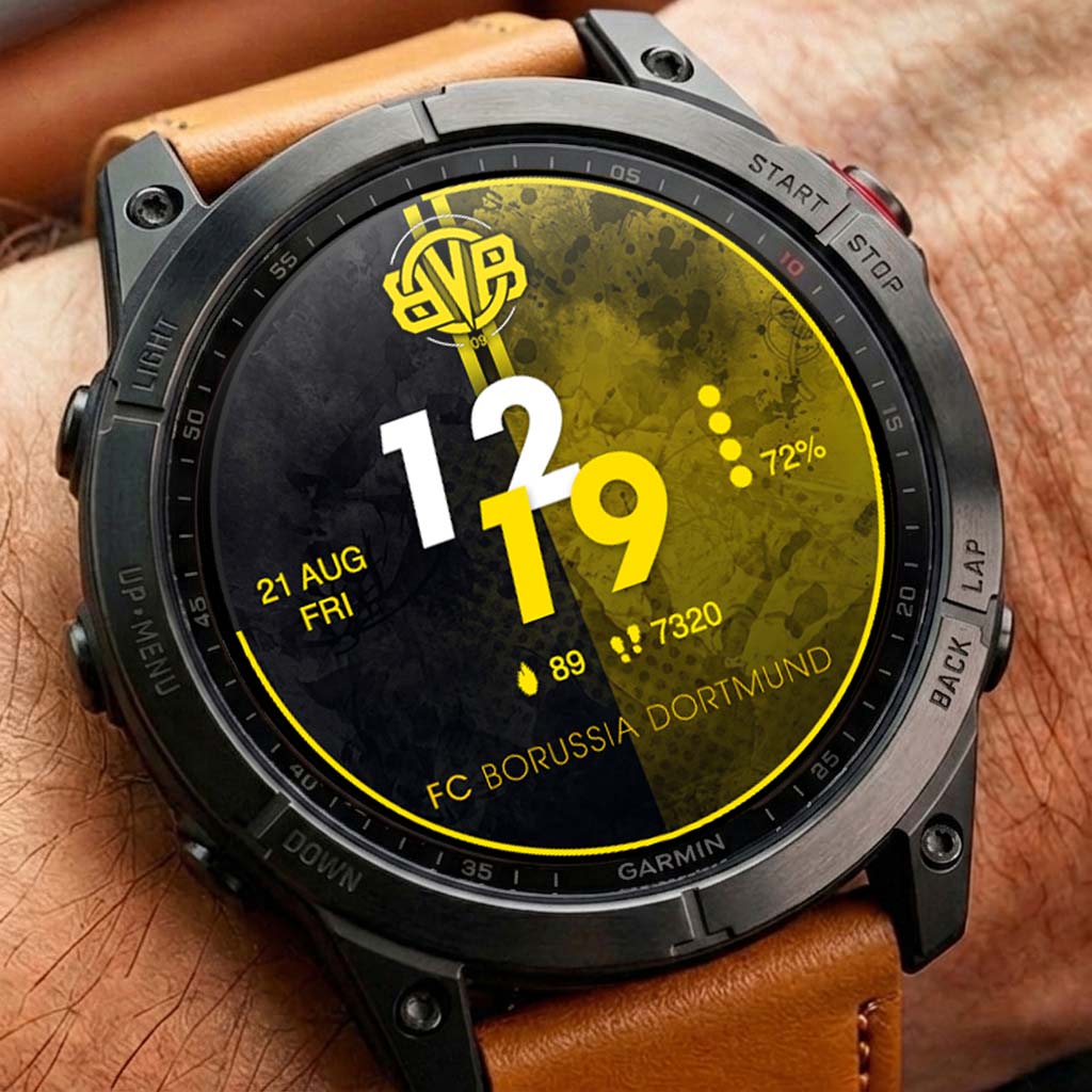 Borussia Dortmund Football Soccer Digital Face · Screenshot 0