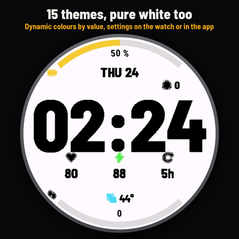 Astra Run Pro – 跑者表盘，大数字与电量 · Screenshot 3