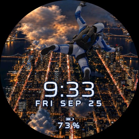 Freefall – Skydive Watch Face · Screenshot 2