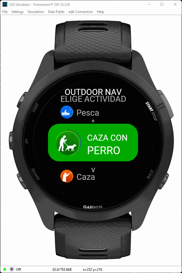 OutdoorNav · Screenshot 1