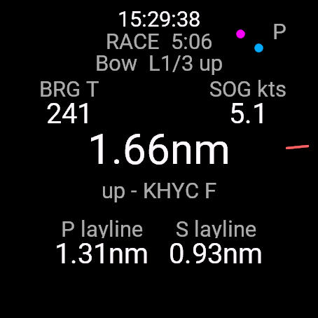 Lift: Sailing Race Timer · Screenshot 4