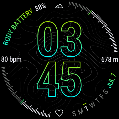 UltraTap Digital - Fully customizable for AMOLED · Screenshot 1
