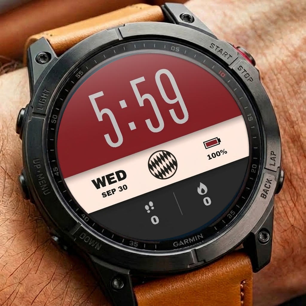 Bayern Munich Football Soccer Colors Watch Face · Screenshot 0