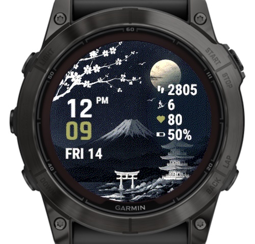 Harmony of Japan: Sakura Watch Face · Screenshot 2