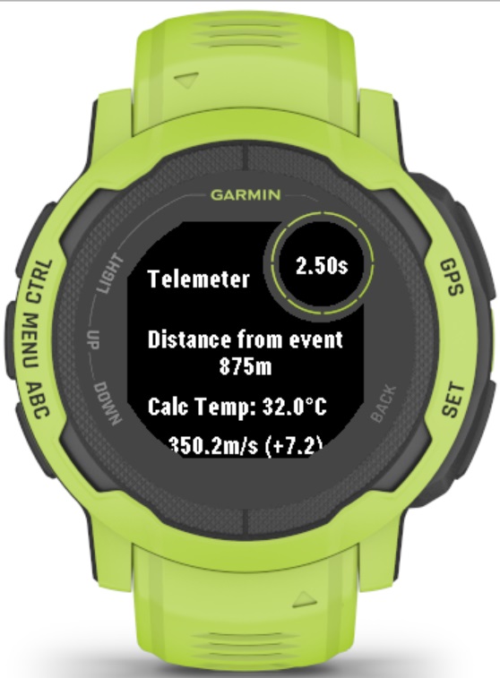 Lightning Distance Calculator/Telemeter · Screenshot 3
