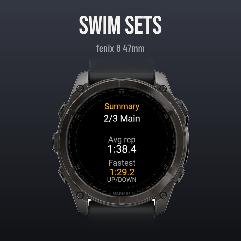 Swim Sets · Screenshot 2