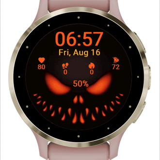 Demon Glow watch face screenshot 2