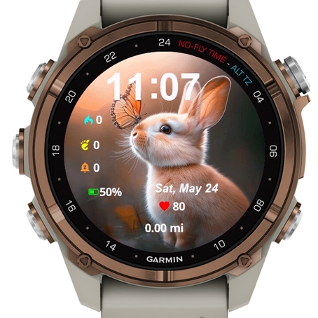 Cute Bunny and Butterfly · Screenshot 0