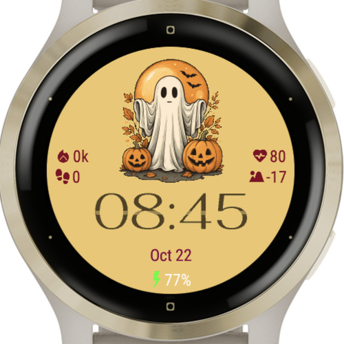 Halloween Ghost and Pumpkins Adaptive · Screenshot 1