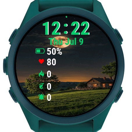 House Hill Full Moon Sky · Screenshot 2