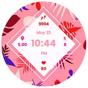 Exotic Pink Leaves · Screenshot 2