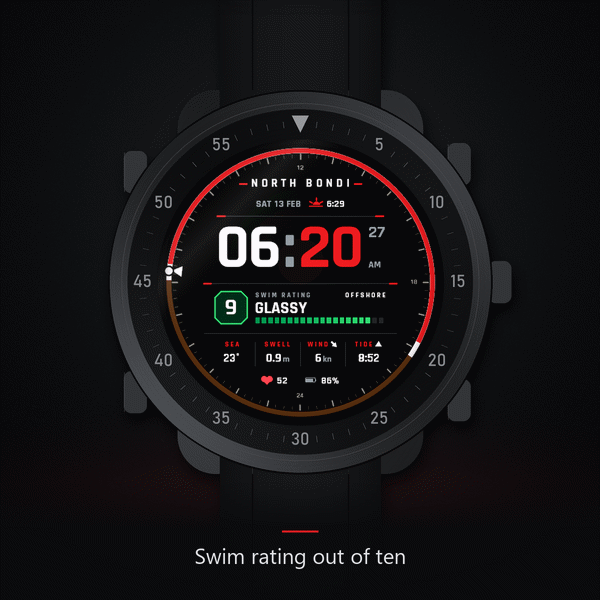North Bondi Swim: 冲浪、潮汐、游泳评分 · Screenshot 0