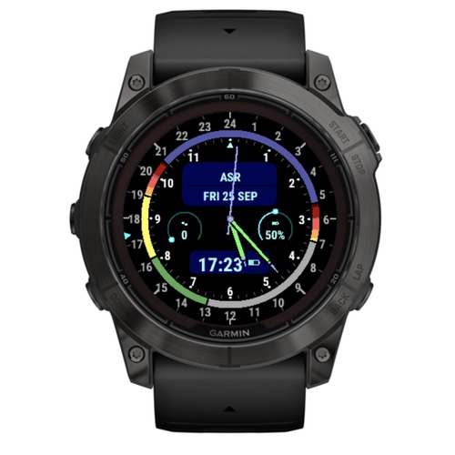 Salah Face - Islamic prayer times watch face · Screenshot 1