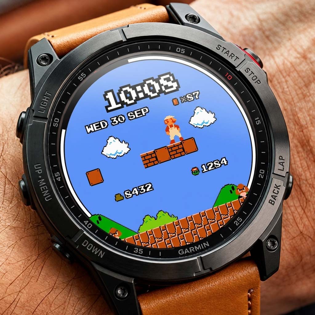 Super Mario Bros Nintendo World SNES Watch Face · Screenshot 1