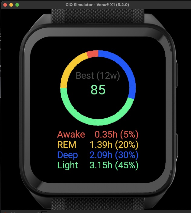 Nifty Sleep Tracker · Screenshot 1