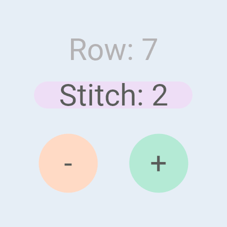Knitting and Crochet Stitch Counter · Screenshot 0
