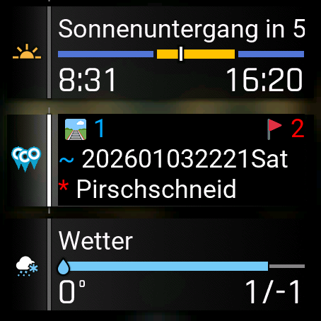 IQ Map Receiver  Widget (Waypoints and Tracks) · Screenshot 0