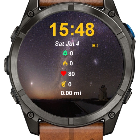 Milky Night Sky · Screenshot 1