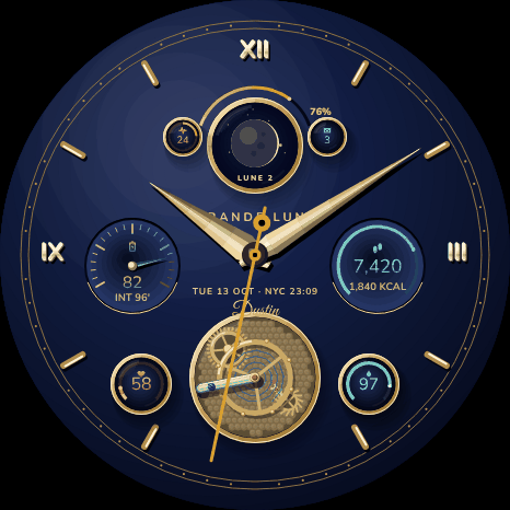 Grande Lune – Moonphase & Movement Face · Screenshot 1