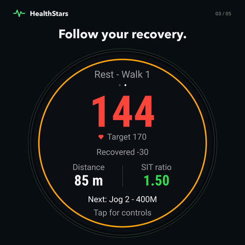 HealthStars: Train Your Heart · Screenshot 2